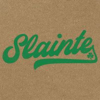 Slainte Irish Cheers Cotton Canvas Backpack