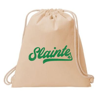 Slainte Irish Cheers Drawstring Bag