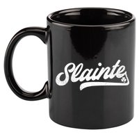 Slainte Irish Cheers 11oz C Handle Ceramic Mug