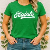 Slainte Irish Cheers Womens T-Shirt