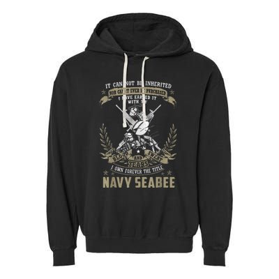 S.E.A.B.E.E It Can Not Be Inherited Or Purchase Garment-Dyed Fleece Hoodie