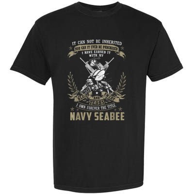 S.E.A.B.E.E It Can Not Be Inherited Or Purchase Garment-Dyed Heavyweight T-Shirt