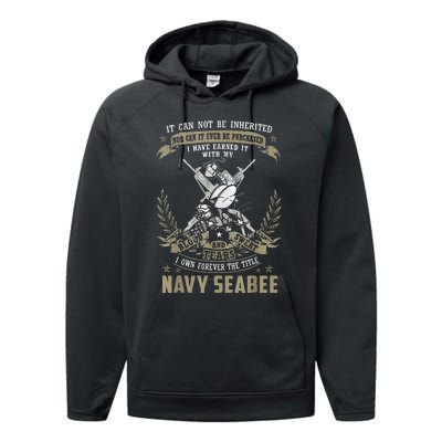 S.E.A.B.E.E It Can Not Be Inherited Or Purchase Performance Fleece Hoodie