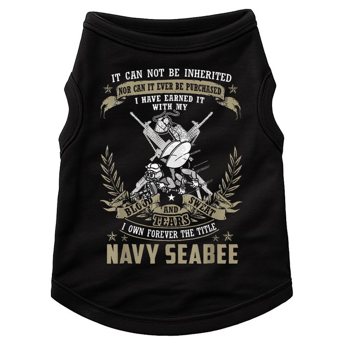 S.E.A.B.E.E It Can Not Be Inherited Or Purchase Doggie Tank