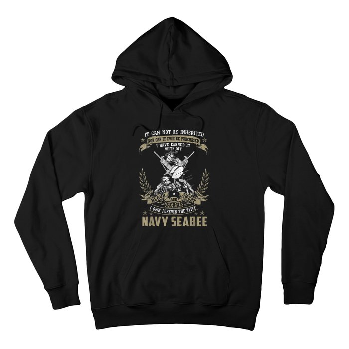 S.E.A.B.E.E It Can Not Be Inherited Or Purchase Hoodie