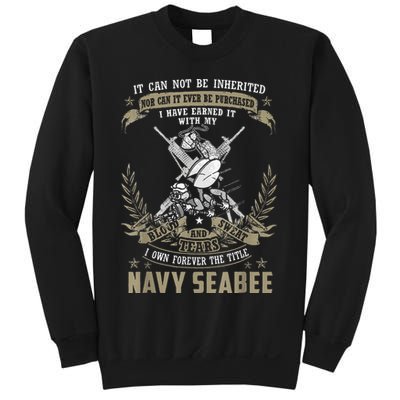 S.E.A.B.E.E It Can Not Be Inherited Or Purchase Sweatshirt