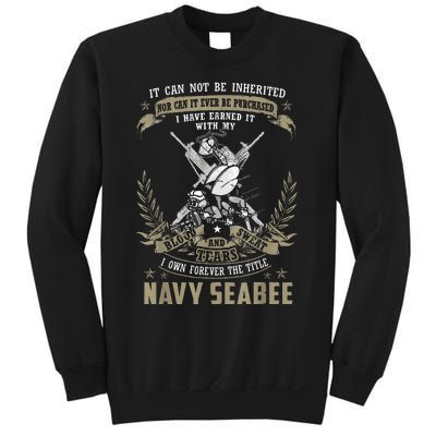 S.E.A.B.E.E It Can Not Be Inherited Or Purchase Sweatshirt