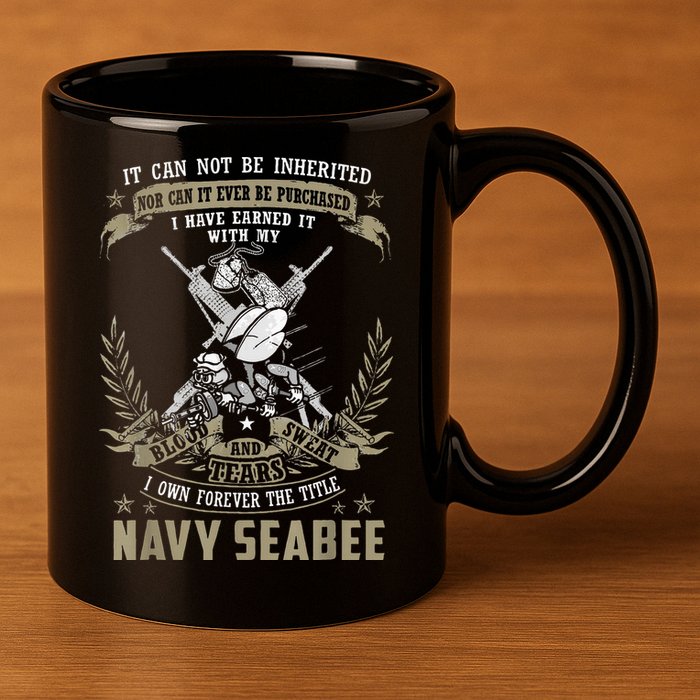 S.E.A.B.E.E It Can Not Be Inherited Or Purchase 11oz C Handle Ceramic Mug