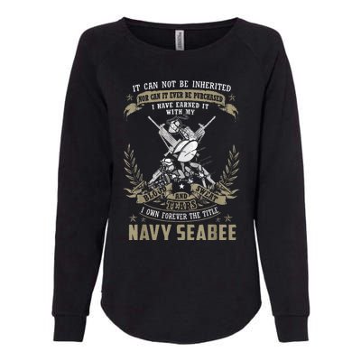 S.E.A.B.E.E It Can Not Be Inherited Or Purchase Womens California Wash Sweatshirt