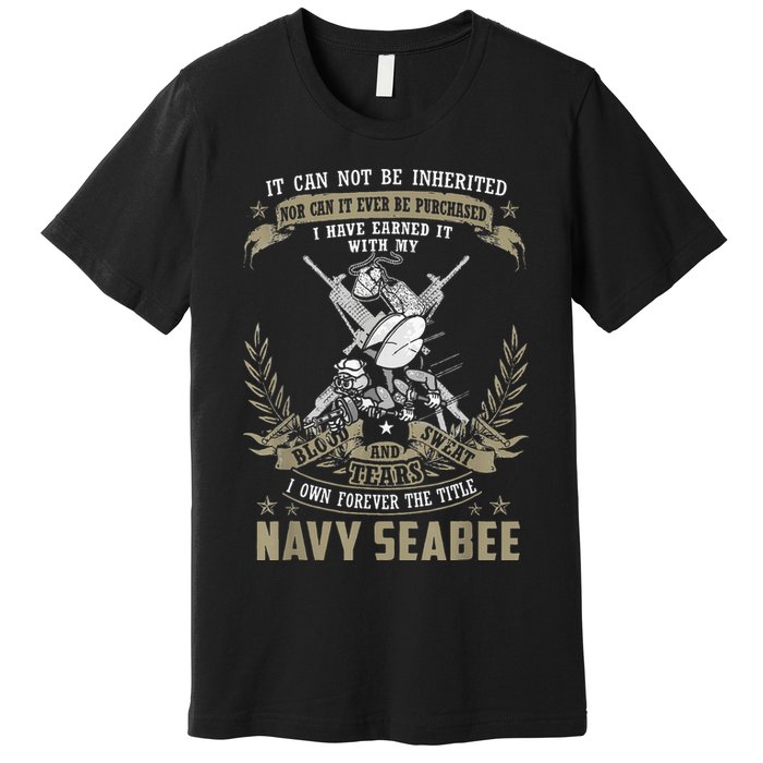 S.E.A.B.E.E It Can Not Be Inherited Or Purchase Premium T-Shirt
