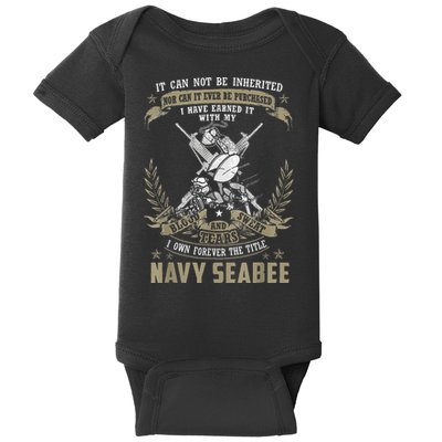 S.E.A.B.E.E It Can Not Be Inherited Or Purchase Baby Bodysuit