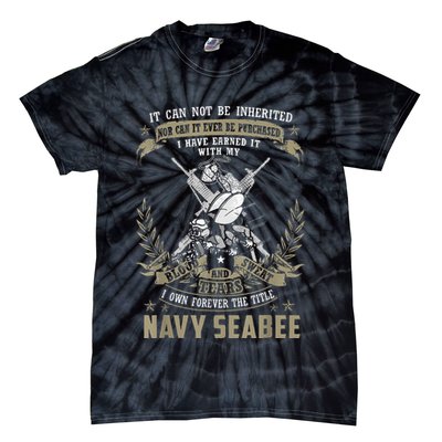 S.E.A.B.E.E It Can Not Be Inherited Or Purchase Tie-Dye T-Shirt