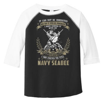 S.E.A.B.E.E It Can Not Be Inherited Or Purchase Toddler Fine Jersey T-Shirt