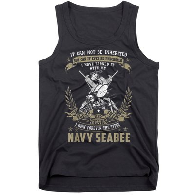 S.E.A.B.E.E It Can Not Be Inherited Or Purchase Tank Top