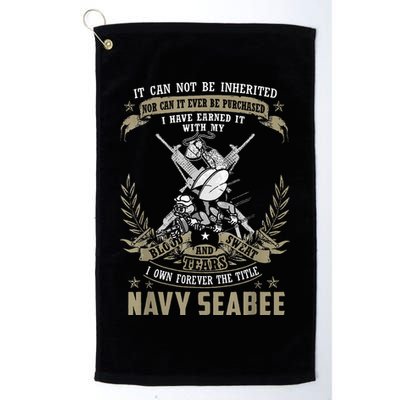S.E.A.B.E.E It Can Not Be Inherited Or Purchase Golf Towel