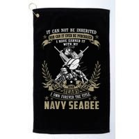 S.E.A.B.E.E It Can Not Be Inherited Or Purchase Golf Towel