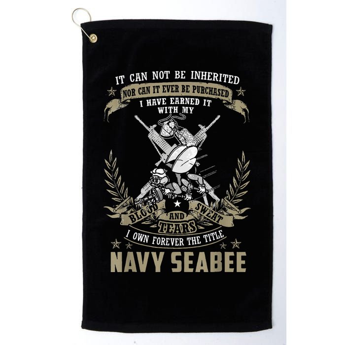 S.E.A.B.E.E It Can Not Be Inherited Or Purchase Golf Towel