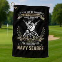 S.E.A.B.E.E It Can Not Be Inherited Or Purchase Golf Towel