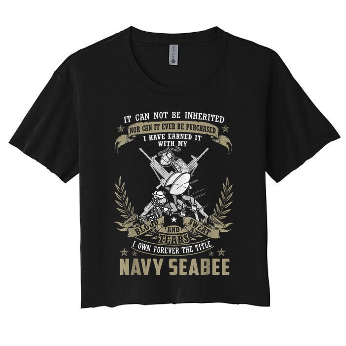 S.E.A.B.E.E It Can Not Be Inherited Or Purchase Crop Top