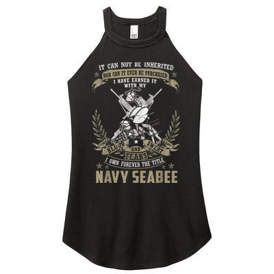 S.E.A.B.E.E It Can Not Be Inherited Or Purchase Women's Perfect Tri Rocker Tank