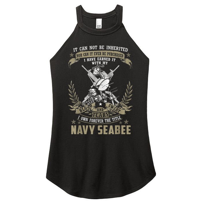 S.E.A.B.E.E It Can Not Be Inherited Or Purchase Women's Perfect Tri Rocker Tank