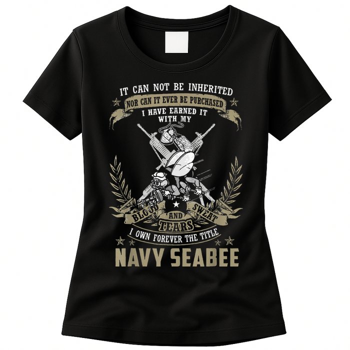 S.E.A.B.E.E It Can Not Be Inherited Or Purchase Womens T-Shirt
