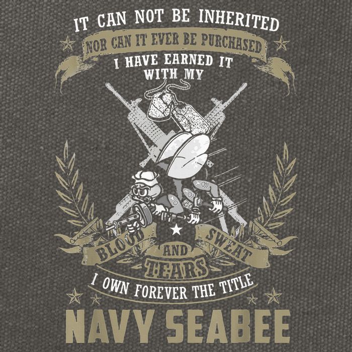 S.E.A.B.E.E It Can Not Be Inherited Or Purchase Cotton Canvas Backpack