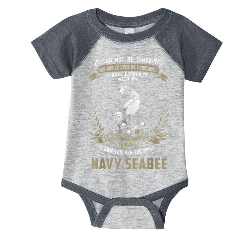 S.E.A.B.E.E It Can Not Be Inherited Or Purchase Infant Baby Jersey Bodysuit