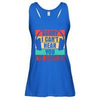 Sorry I Can't Hear You I'm Gaming Funny Gamer Gaming Gift Ladies Essential Flowy Tank