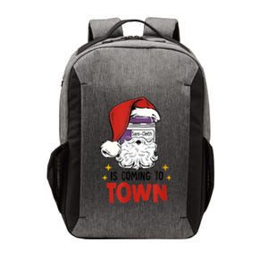 Sani-Cloth Is Coming To Town Funny Christmas Nurse Nursing Vector Backpack