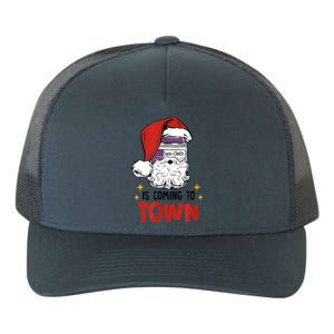 Sani-Cloth Is Coming To Town Funny Christmas Nurse Nursing Yupoong Adult 5-Panel Trucker Hat