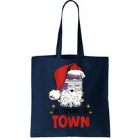 Sani-Cloth Is Coming To Town Funny Christmas Nurse Nursing Tote Bag