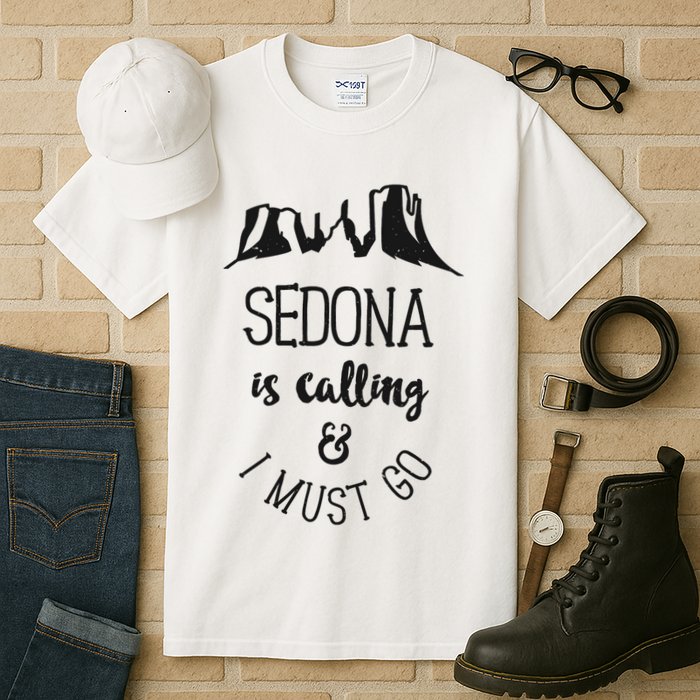 Sedona Is Calling And I Must Go Arizona Vacation Tall T-Shirt