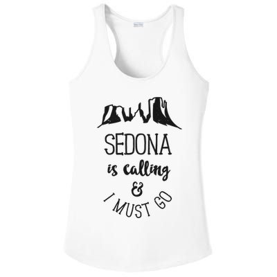 Sedona Is Calling And I Must Go Arizona Vacation Ladies PosiCharge Competitor Racerback Tank