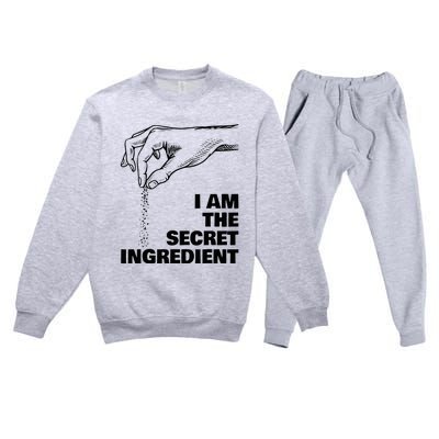 Secret Ingredient Cooking Cook Chef Premium Crewneck Sweatsuit Set