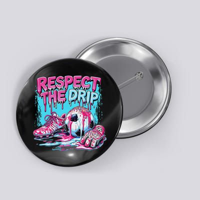 Soccer Ice Cream Sprinkles Theme Respect The Drip Button