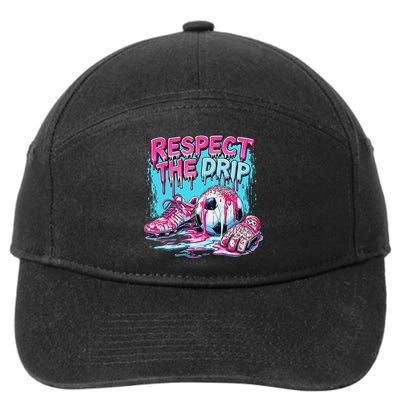 Soccer Ice Cream Sprinkles Theme Respect The Drip 7-Panel Snapback Hat