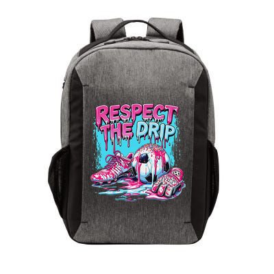 Soccer Ice Cream Sprinkles Theme Respect The Drip Vector Backpack