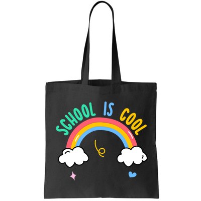 School Is Cool Rainbow Fun Retro Bag