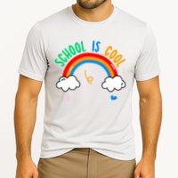 School Is Cool Rainbow Fun Retro Cooling Performance Crew T-Shirt