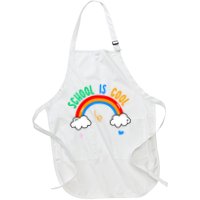 School Is Cool Rainbow Fun Retro Apron