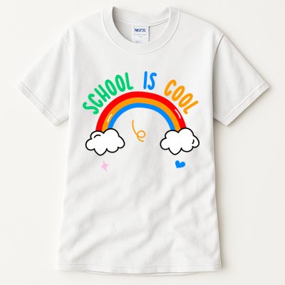 School Is Cool Rainbow Fun Retro Tall T-Shirt