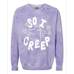 So I Creep Colorblast Crewneck Sweatshirt