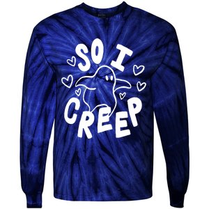 So I Creep Tie-Dye Long Sleeve Shirt