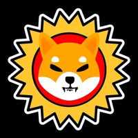 Shiba Inu Coin Star Logo Impact Tech Backpack