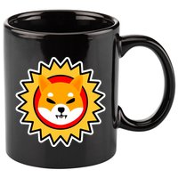 Shiba Inu Coin Star Logo 11oz C Handle Ceramic Mug