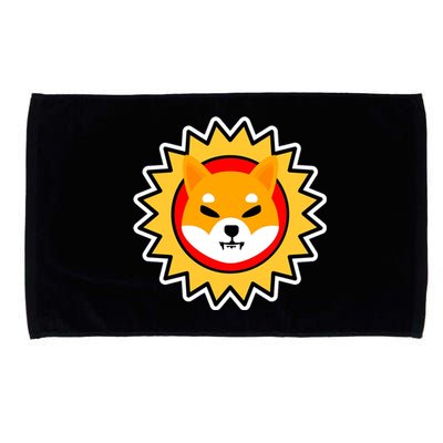 Shiba Inu Coin Star Logo Microfiber Hand Towel