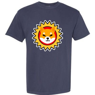 Shiba Inu Coin Star Logo Garment-Dyed Heavyweight T-Shirt