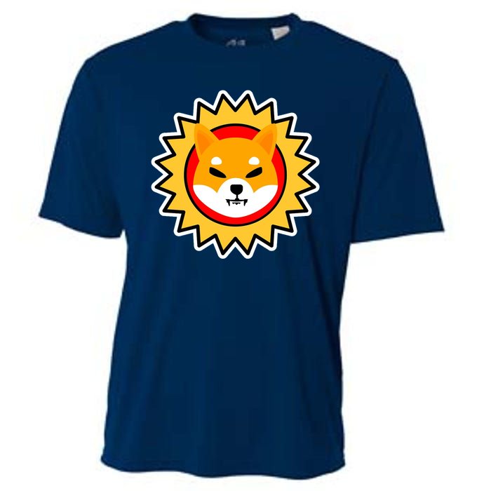 Shiba Inu Coin Star Logo Cooling Performance Crew T-Shirt