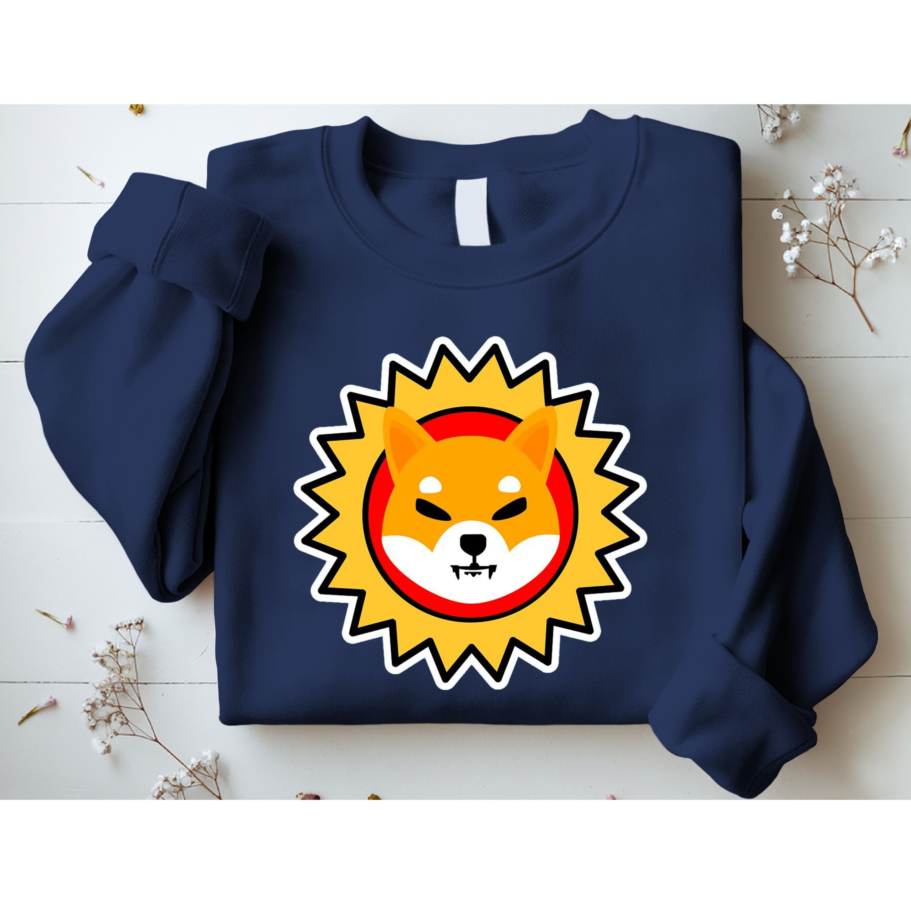Shiba Inu Coin Star Logo Sweatshirt